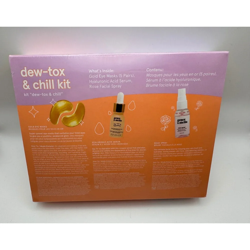 Grace & Stella‎ Dew-Tox & Chill Kit Brand New